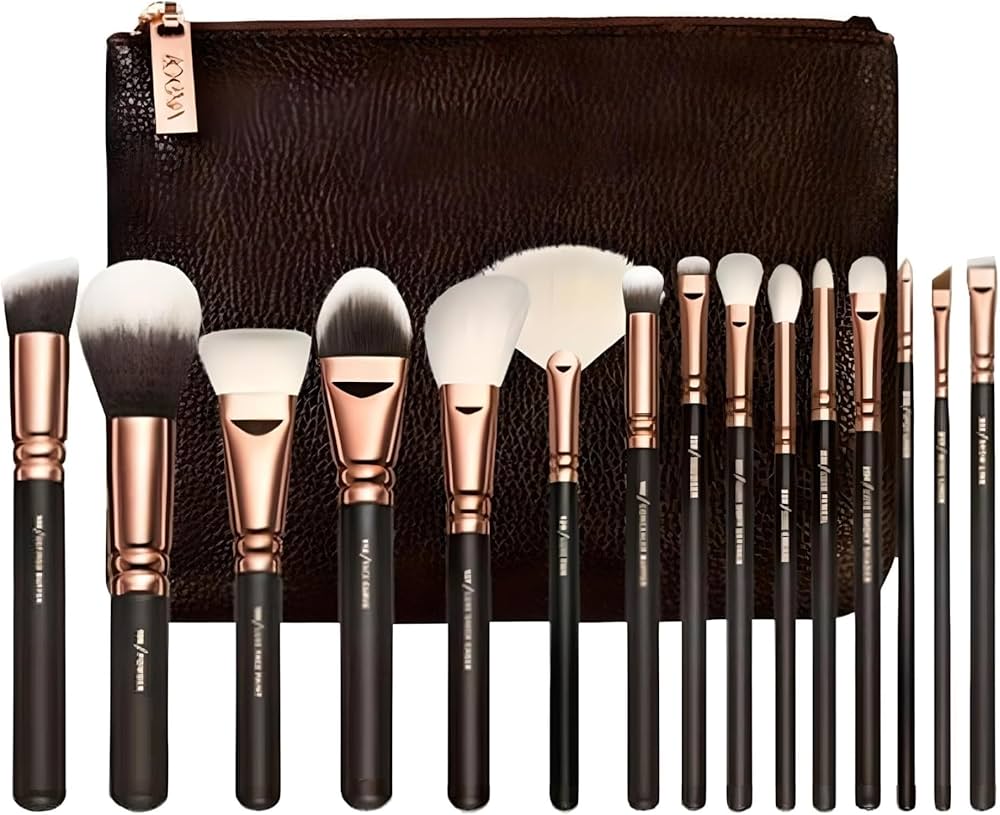 Zoeva 15 Piece Best Quality Makeup Brushes With Pouch