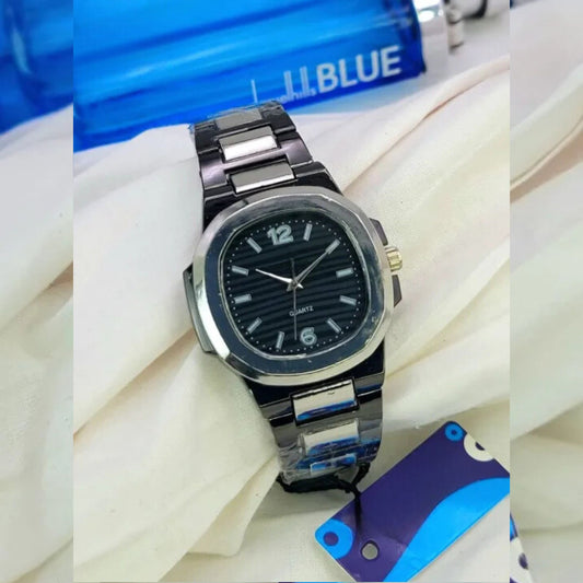 Luxury Two-Tone Stainless Steel Quartz Watch for Men